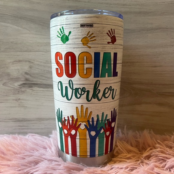 Other - Social Worker insulated 20 oz tumblr